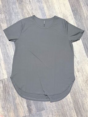 Crazy Train Ribbed Scoop Neck Top